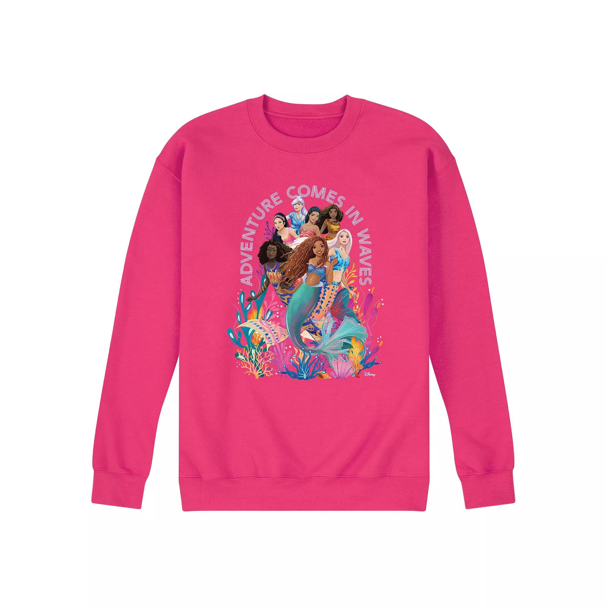 Disney's The Little Mermaid Men's Waves Graphic Tee,  Product Image