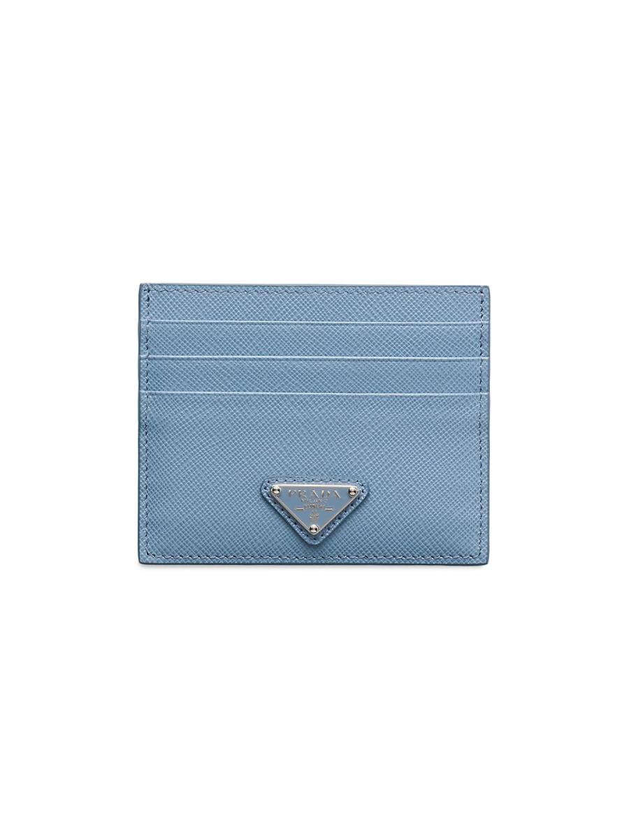 Womens Saffiano Leather Card Holder Product Image