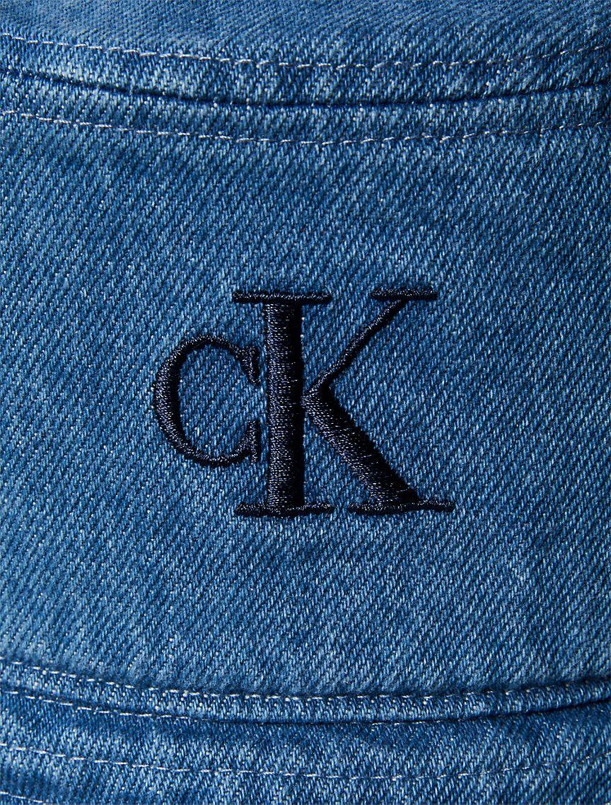 Monogram Logo Denim Bucket Hat Product Image