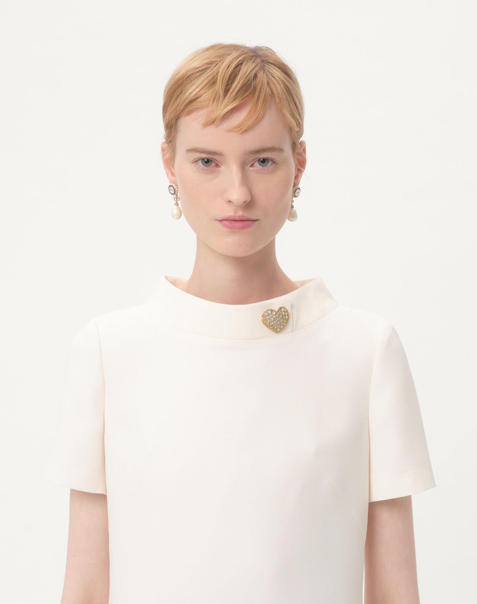 Crepe Couture Short Dress Product Image