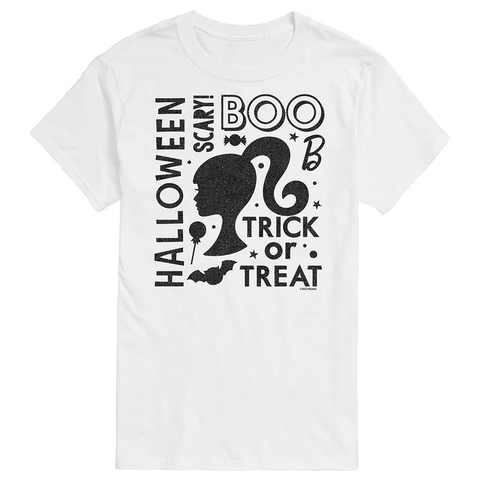 Men's Barbie Halloween Collage Graphic Tee,  Product Image
