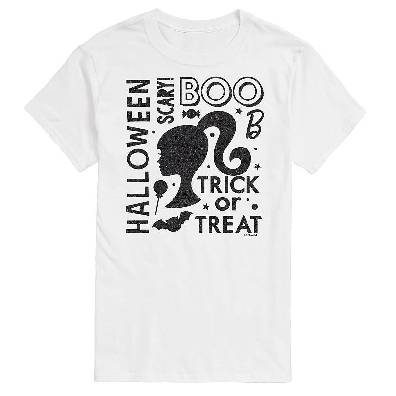 Men's Barbie Halloween Collage Graphic Tee,  Product Image
