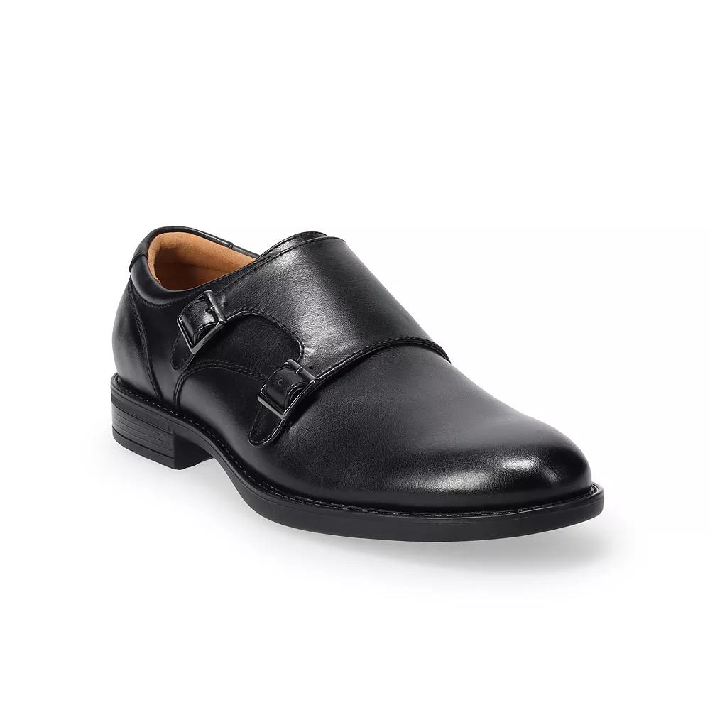 Apt. 9® Howiee Men's Monk Strap Dress Shoes, Size: 10, Black Product Image