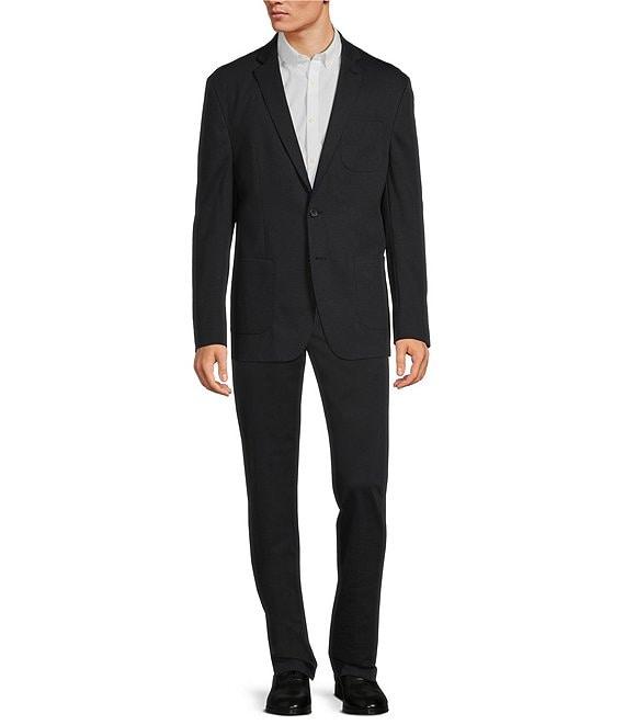 Murano Wardrobe Essentials Solid Slim-Fit Suit Separates Knit Blazer Product Image