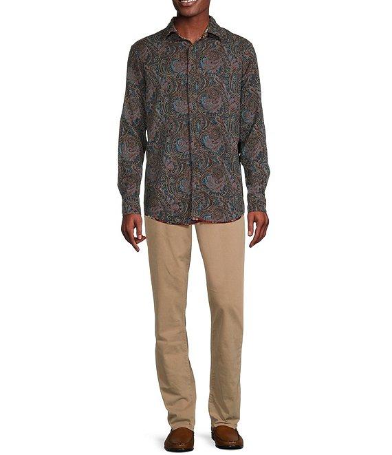Cremieux Blue Label Reversible Twill Long Sleeve Woven Shirt Product Image