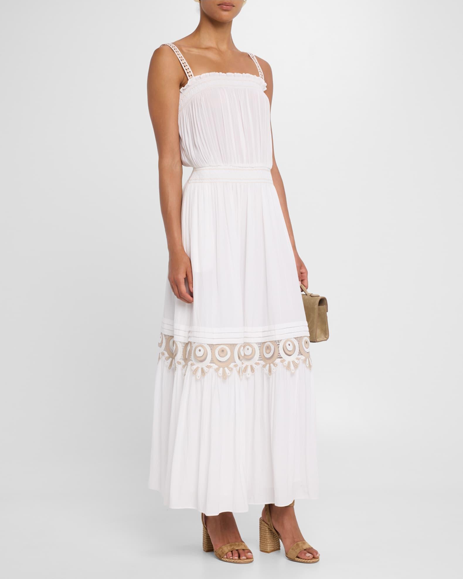 Catalina Pleated Maxi Dress Product Image