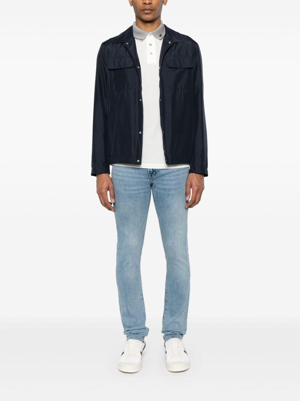 logo-embroidered polo shirt Product Image