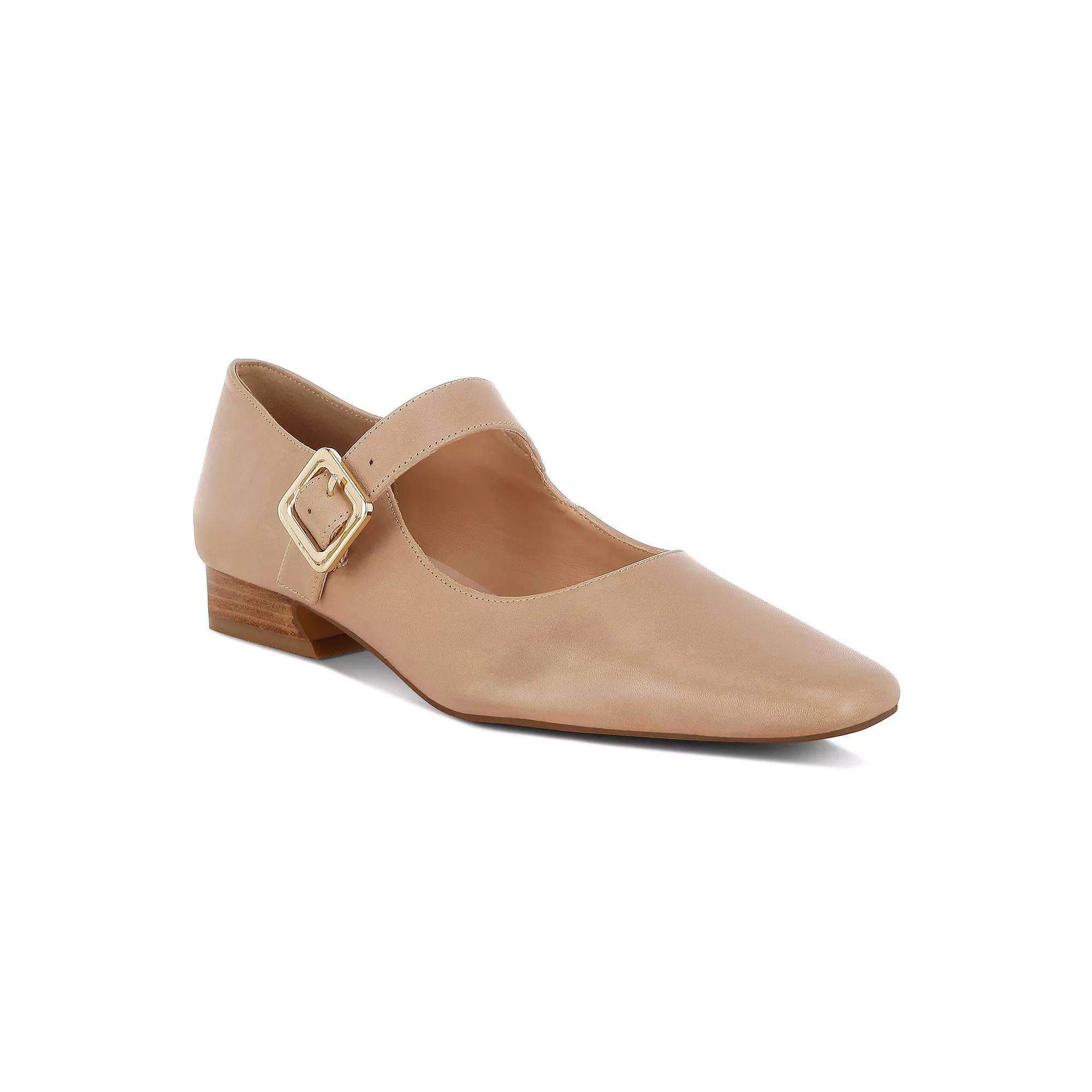 Rag & Co Vernis Women's Mary Janes, Size: 10, Beige Product Image