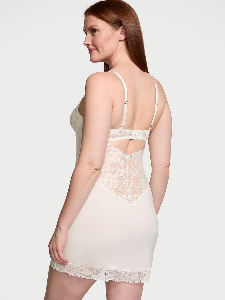 Modal & Lace Cupped Mini Slip Dress Product Image