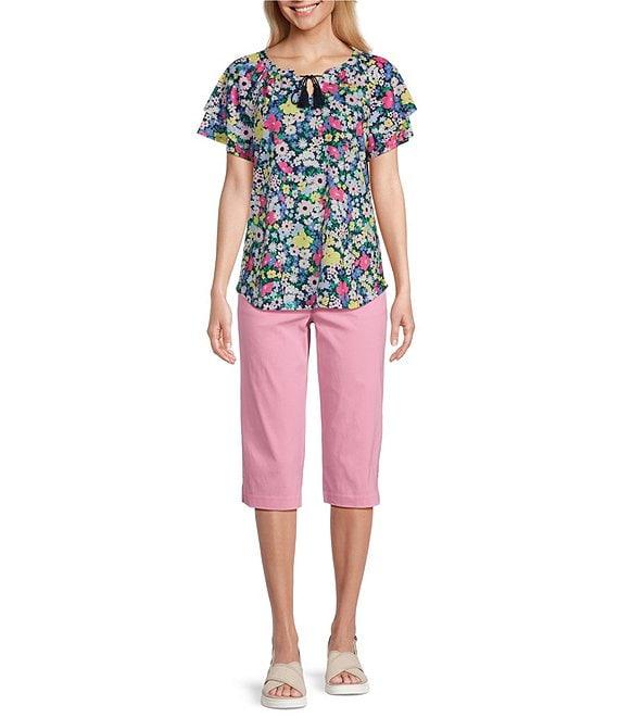 Allison Daley Tech Stretch Pull-On Skimmer Pants Product Image