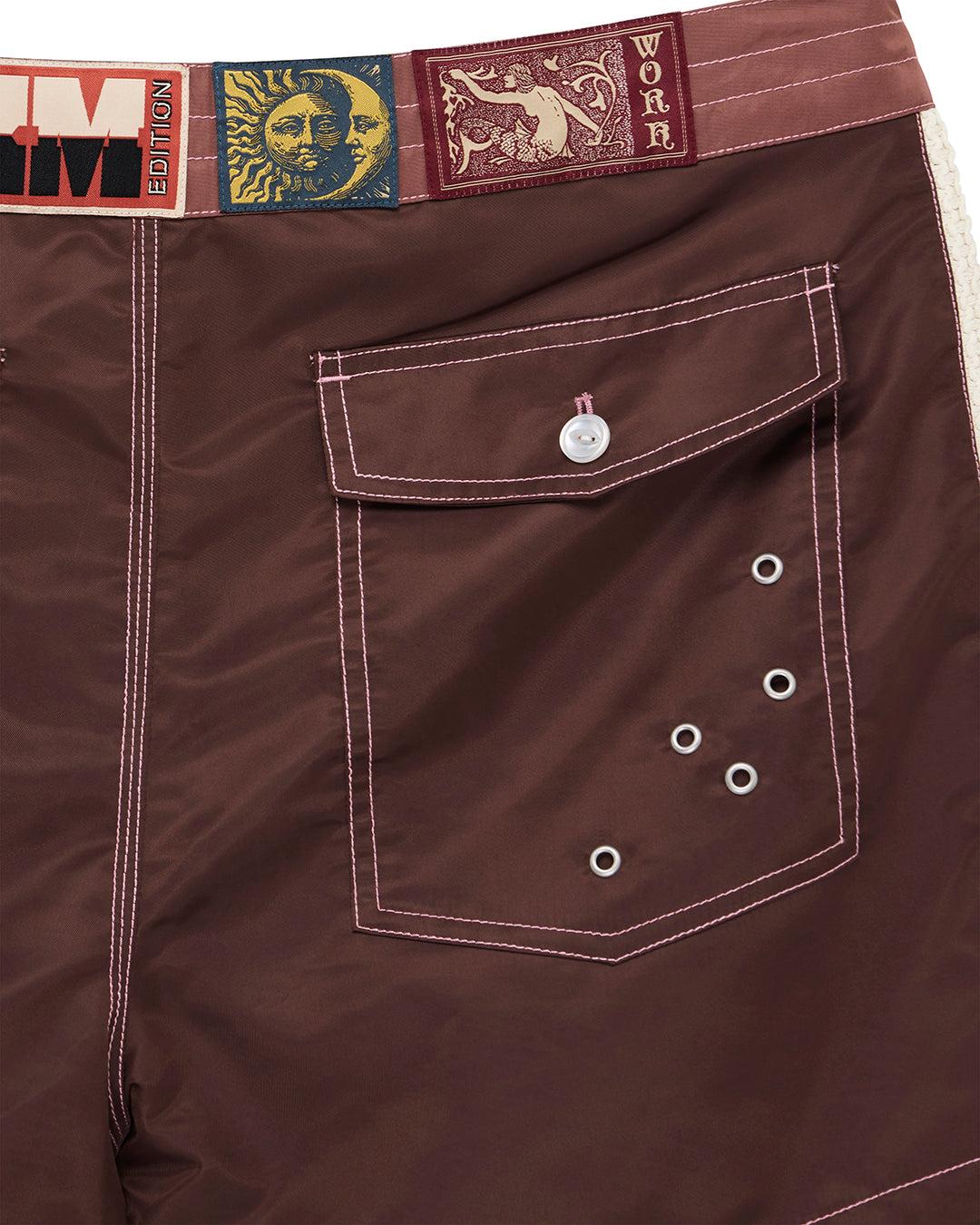 Short Short Boardshort - Ruby Red Product Image