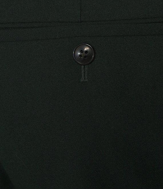 Roundtree & Yorke TravelSmart Straight Fit Flat Front Brushed Solid Chino Pants Product Image