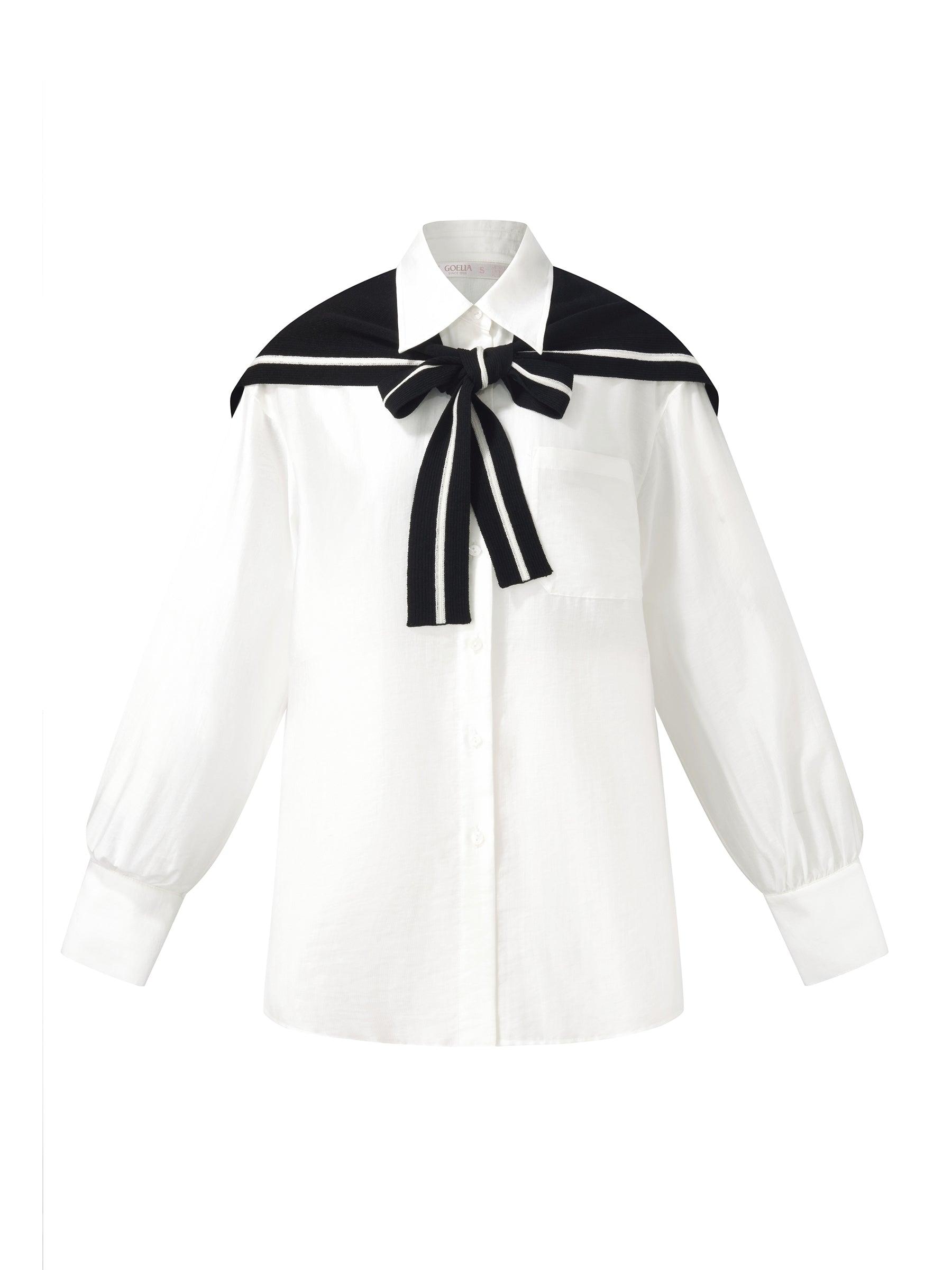 Tencel Blend Women Long Sleeve Shirt Product Image