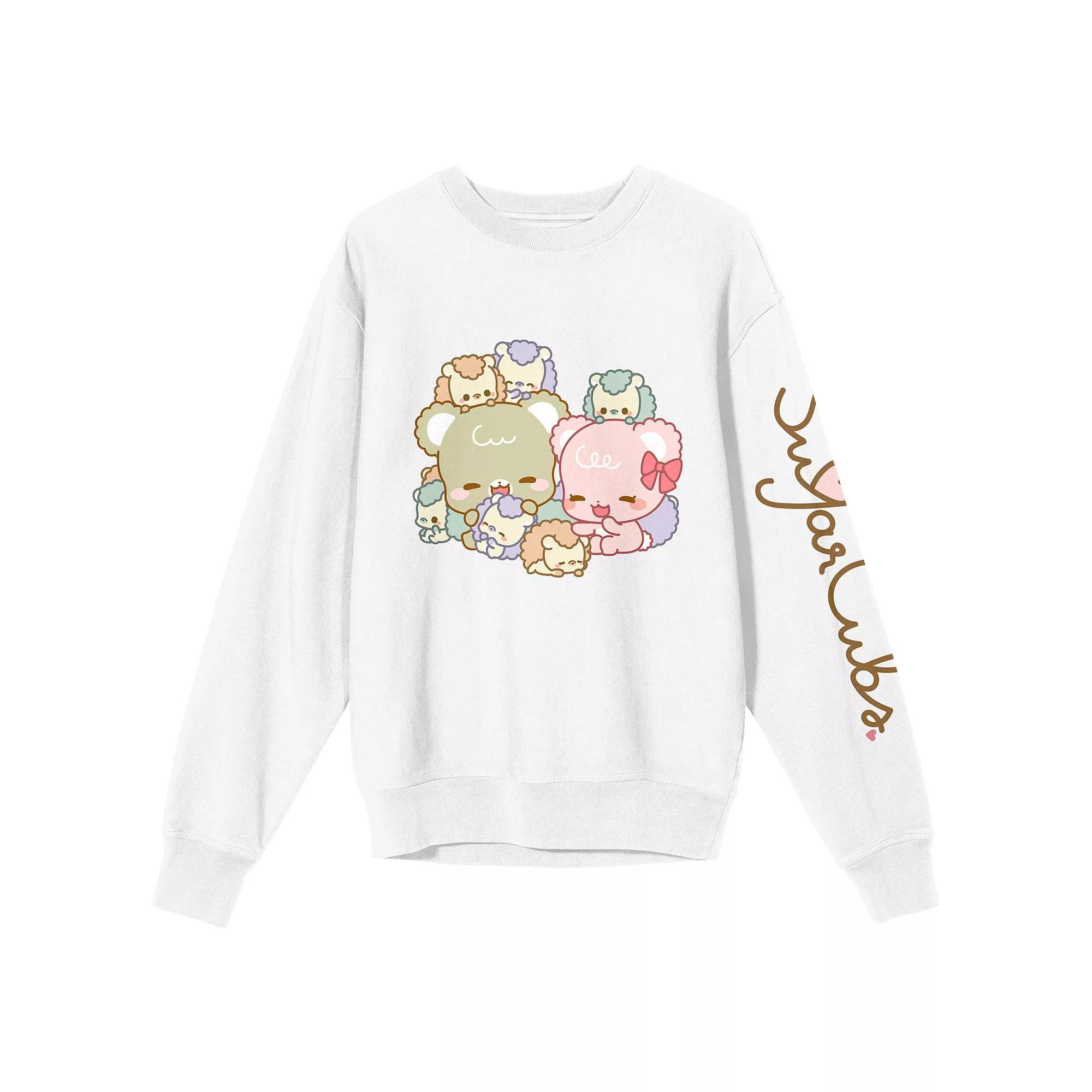 Juniors' Sugar Cubs Family Group Shot Graphic Sweatshirt, Women's,  Product Image