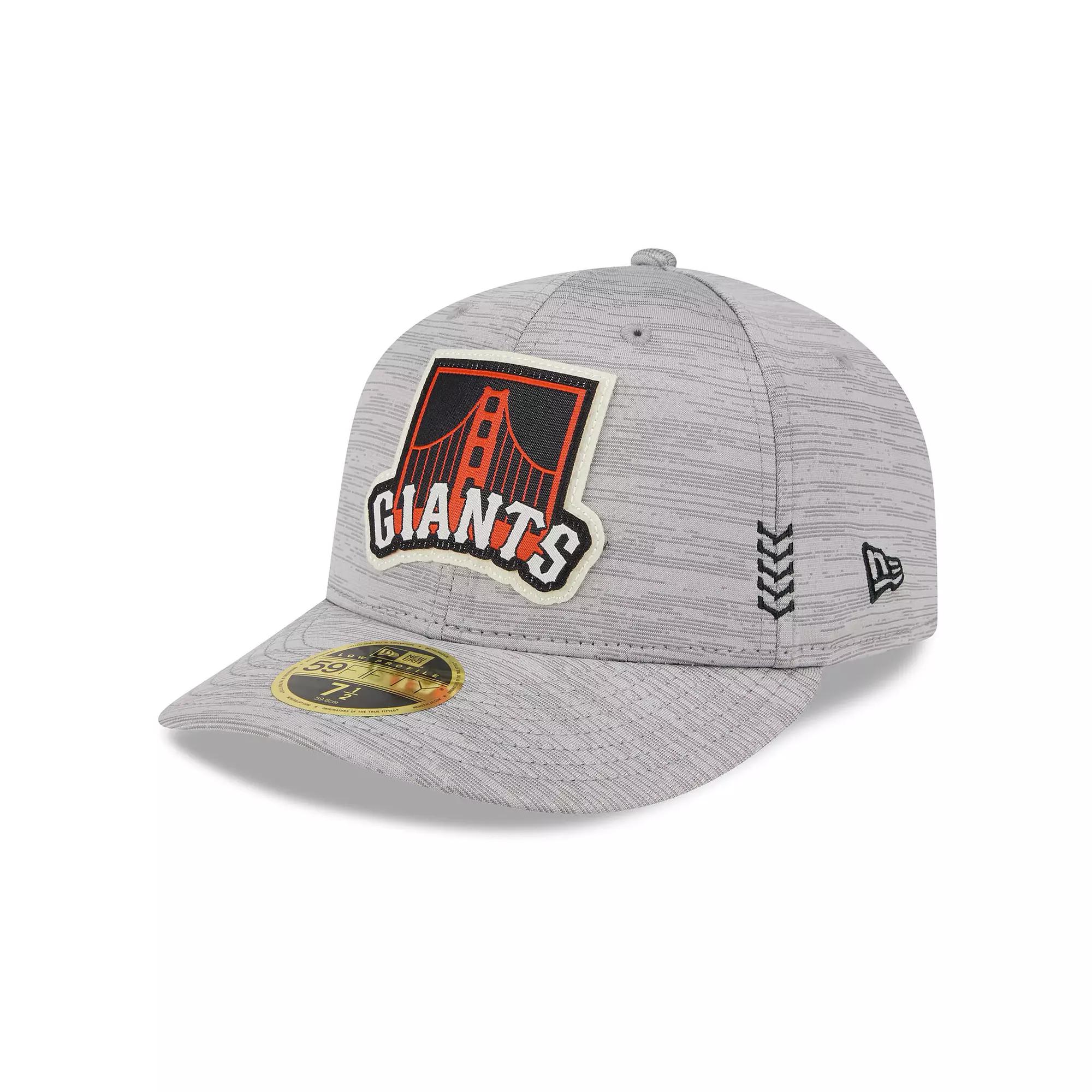 Men's New Era  Gray San Francisco Giants 2024 Clubhouse Low Profile 59FIFTY Fitted Hat, Size: 7 5/8, Grey Product Image