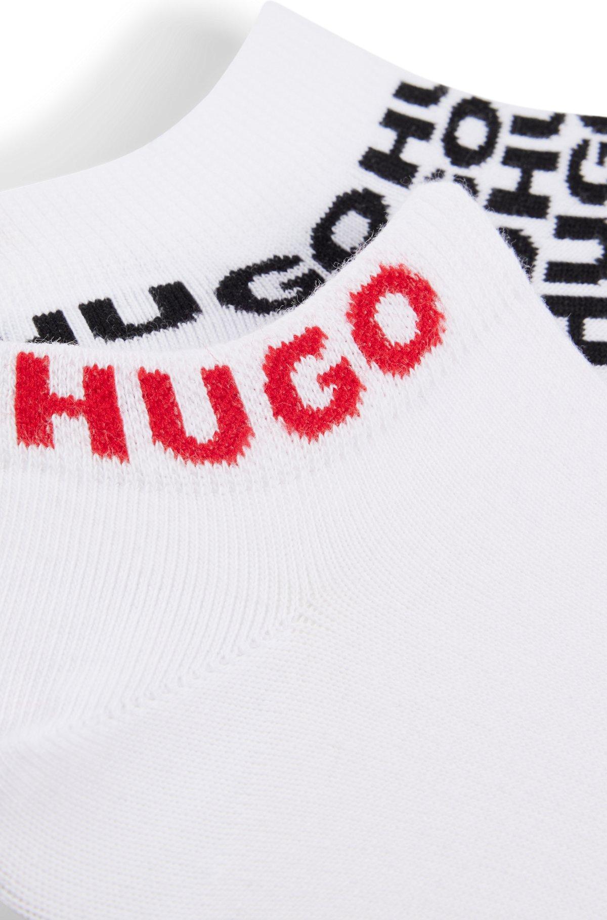 Two-pack of cotton-blend socks in an ankle length Product Image