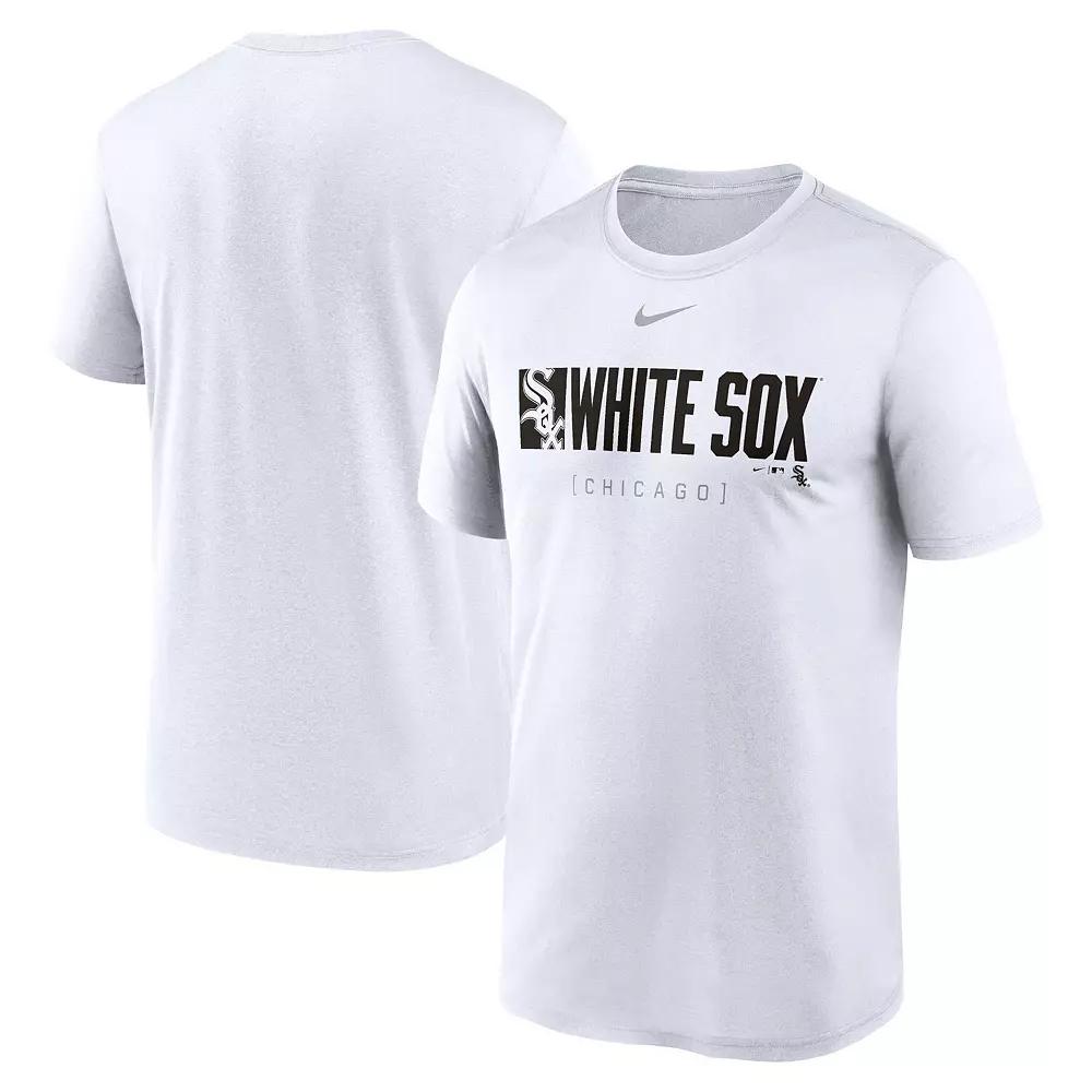 Men's Nike White Chicago White Sox Knockout Legend Performance T-Shirt,  Product Image