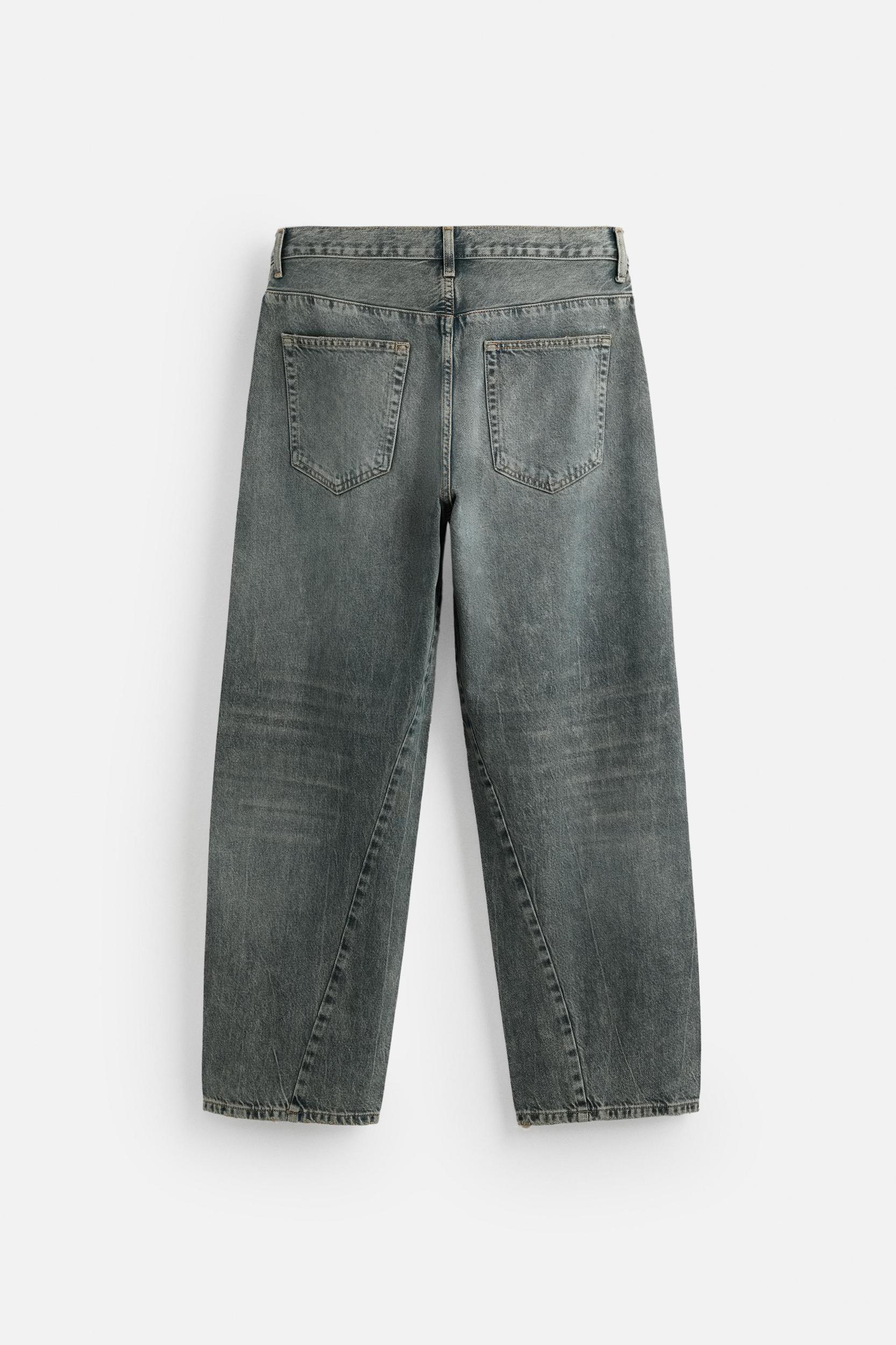 BAGGY FIT JEANS WITH SEAMS Product Image