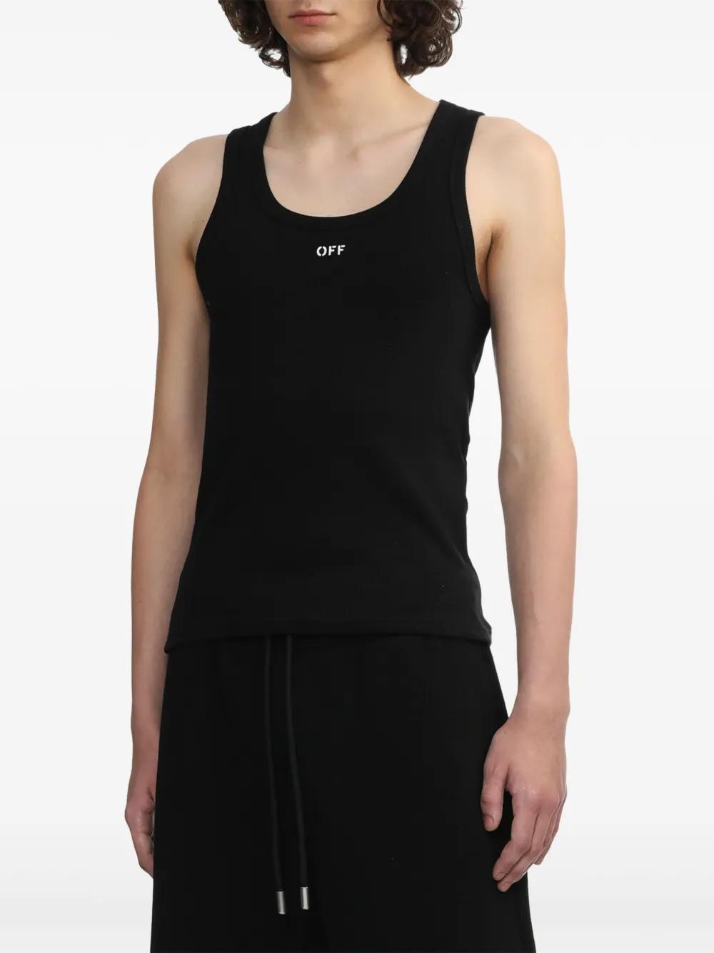 logo-print tank top Product Image