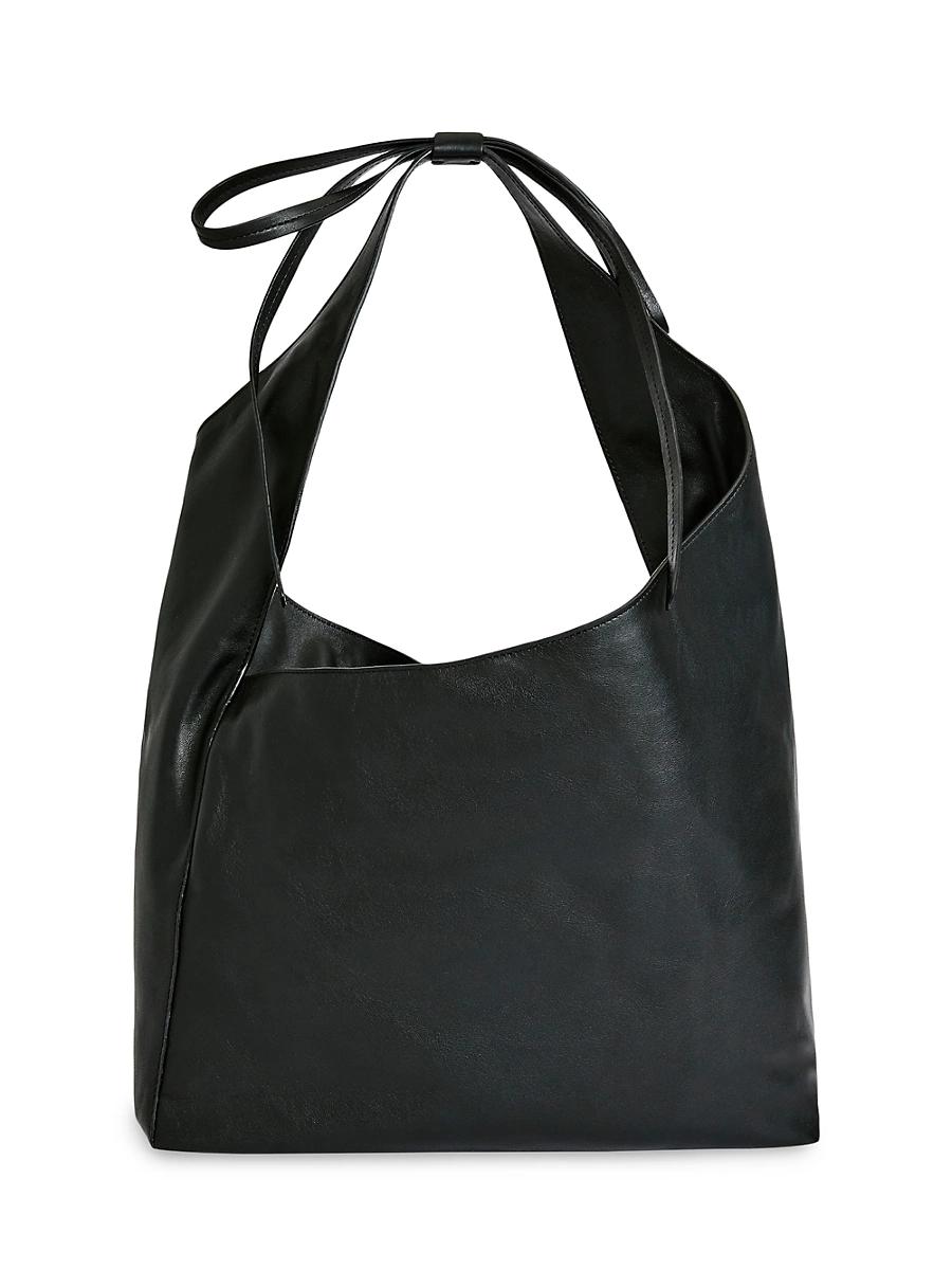 Womens Medium Vittoria Leather Hobo Bag Product Image
