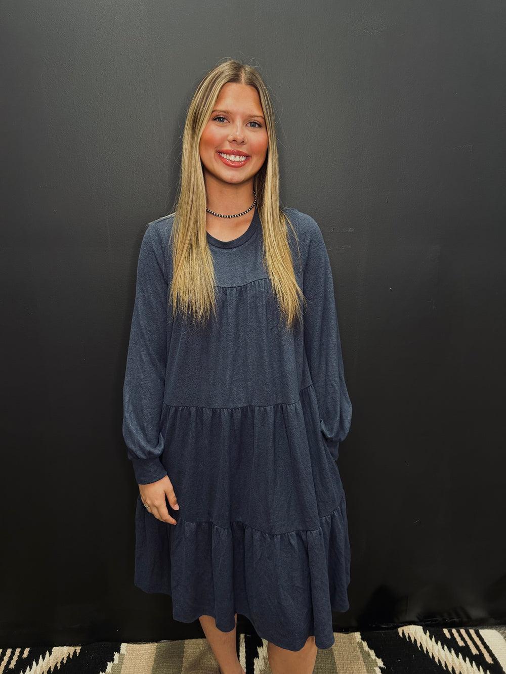 Still Be Here Layered Dress - 4 Colors* Product Image