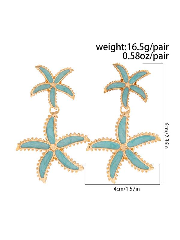 Geometric Drop Earrings Product Image