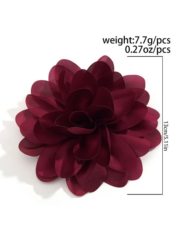Three-Dimensional Flower Brooch Accessories Product Image