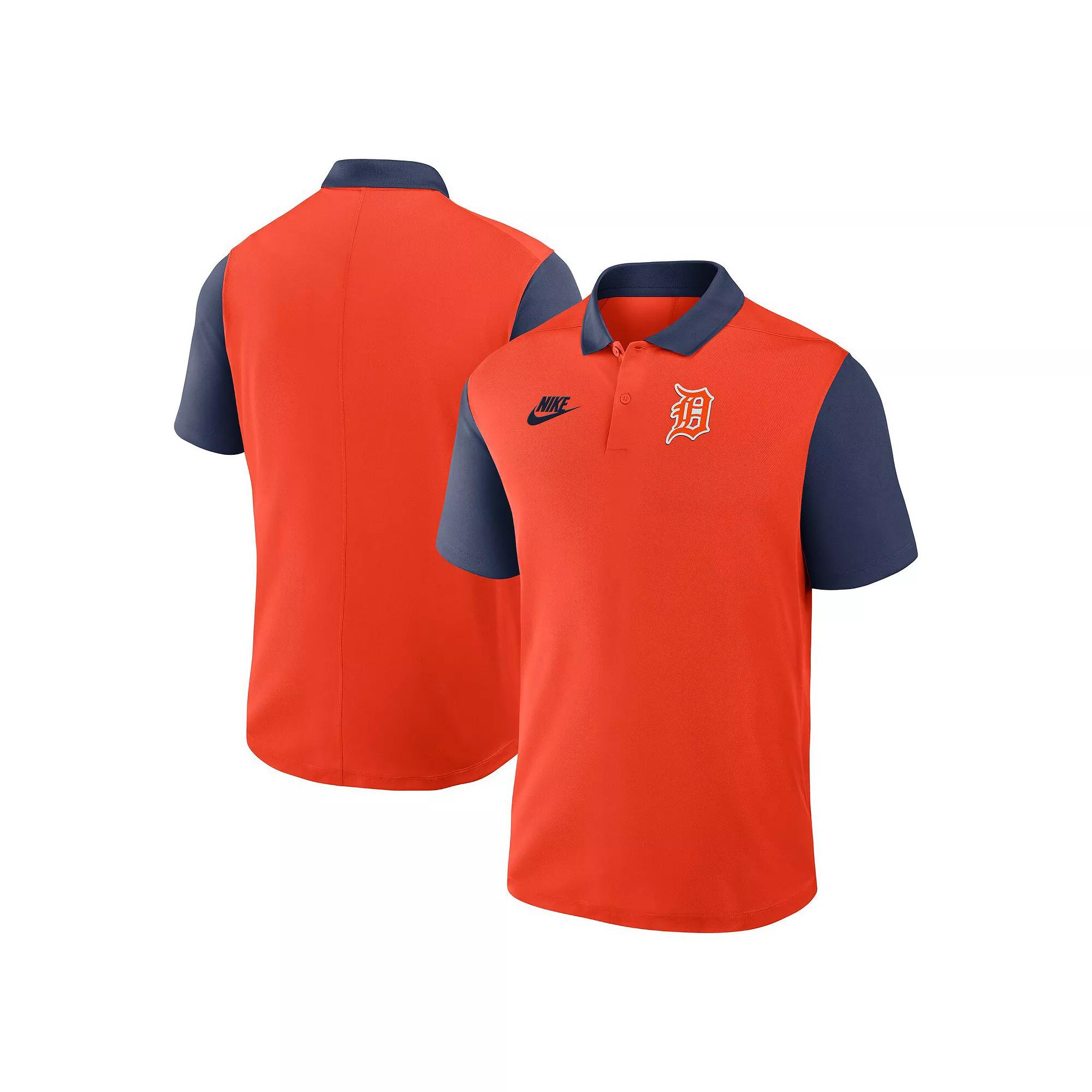 Detroit Tigers Cooperstown Victory Nike Mens Dri-FIT MLB Polo | 0458032ND61-DDZ Product Image