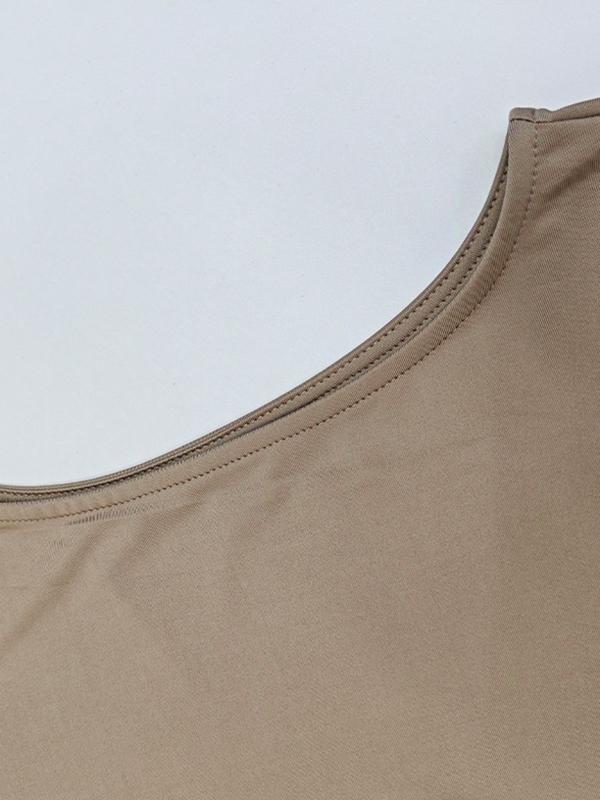 A-Line Flared Sleeves Contrast Color Pleated Split-Joint Round-Neck Mini Dresses Product Image