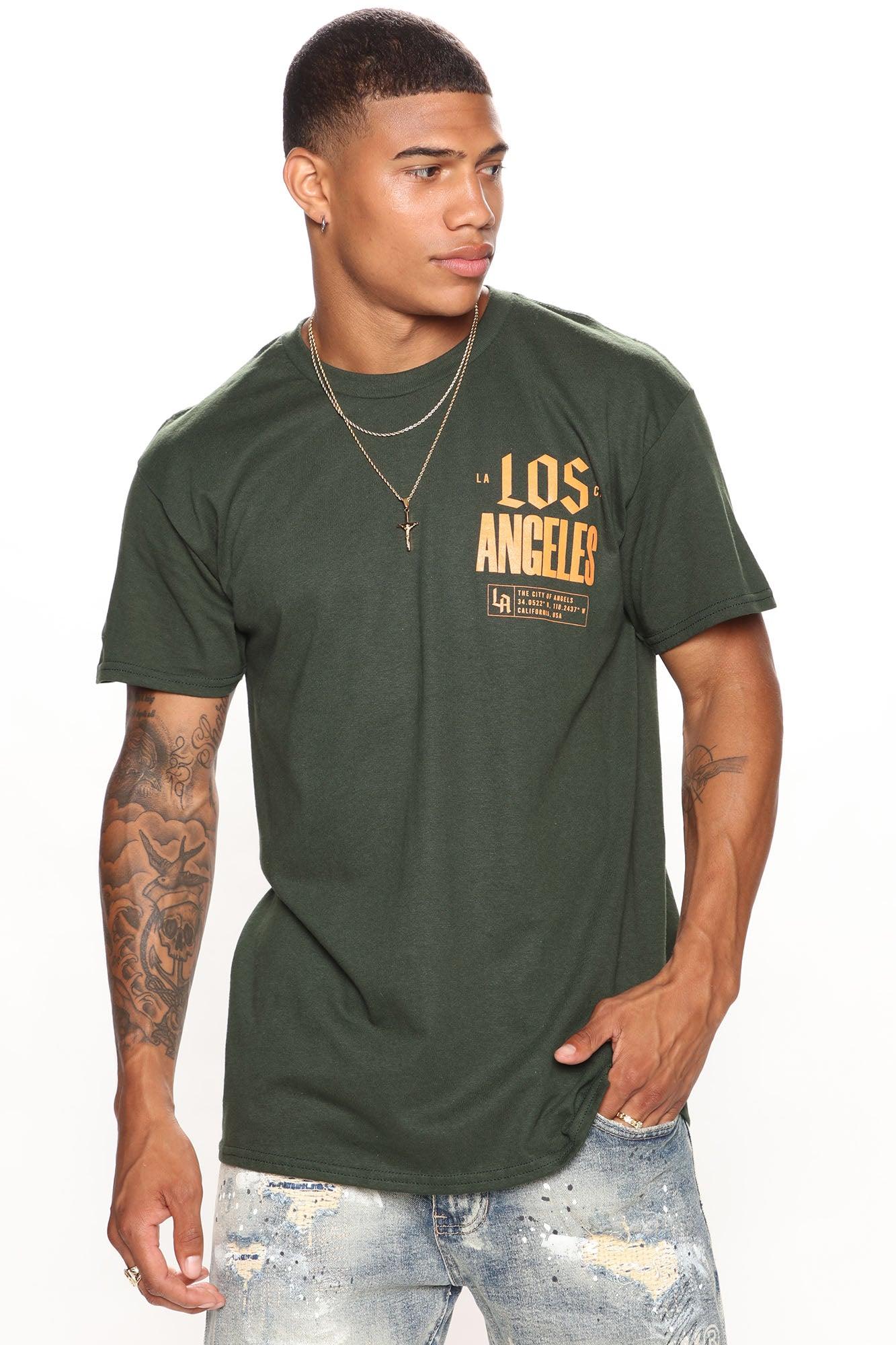 Los Angeles Palm Short Sleeve Tee - Green Product Image