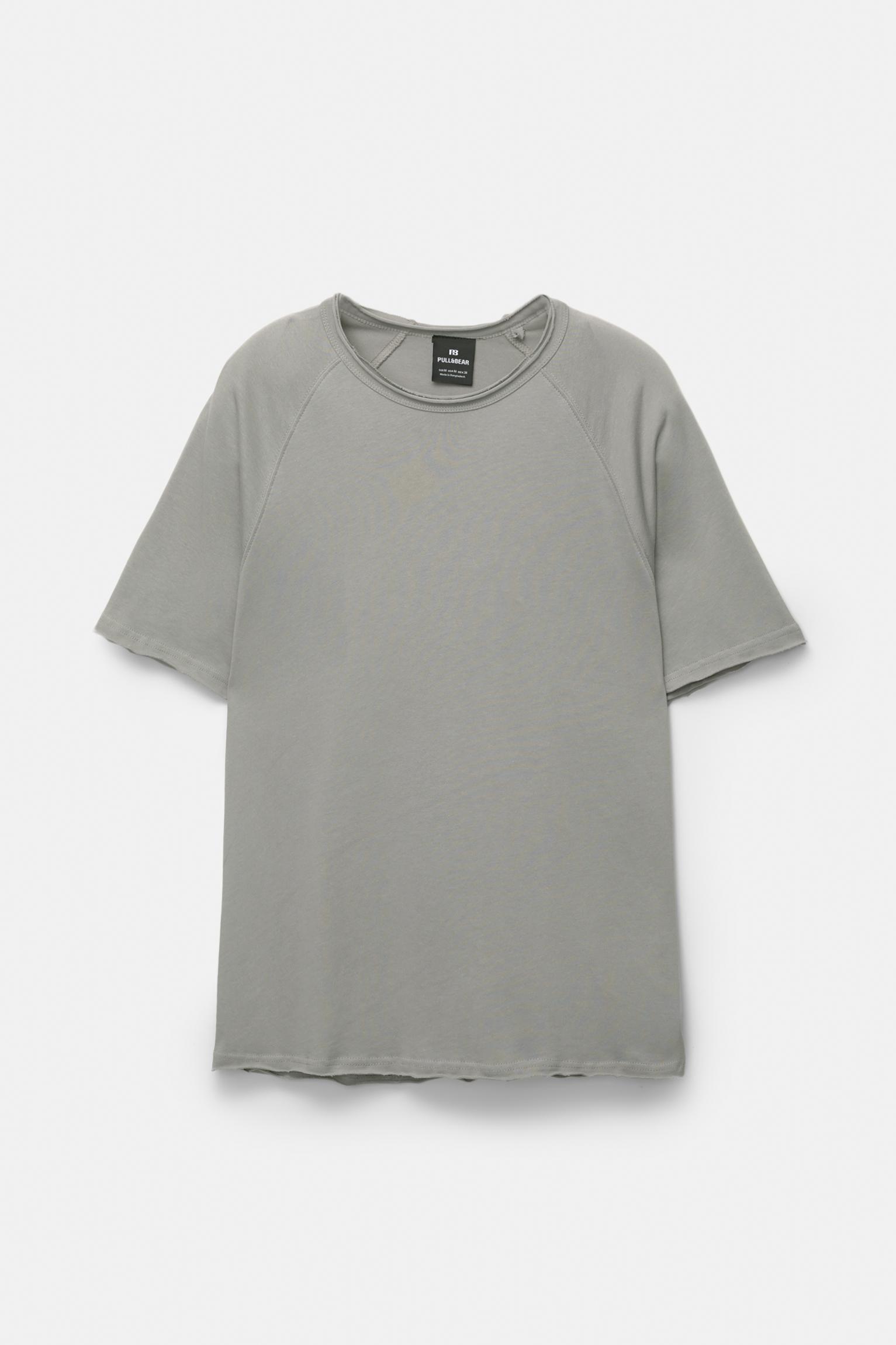 Short sleeve T-shirt with piping Product Image