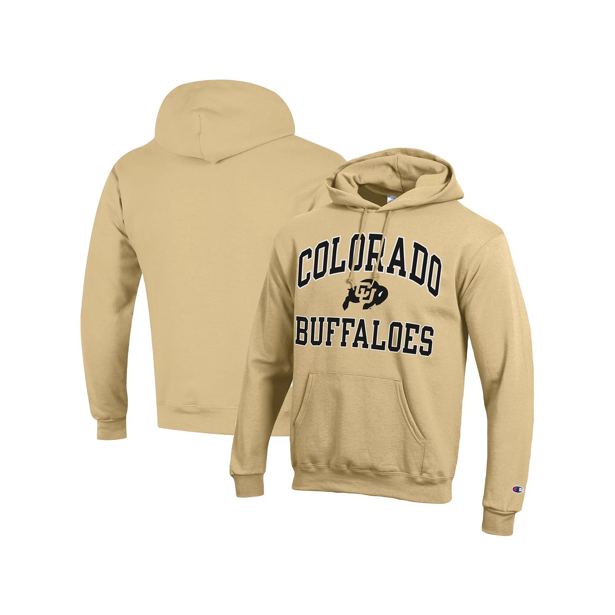 Men's Champion Gold Colorado Buffaloes High Motor Pullover Hoodie, Size: Large Product Image