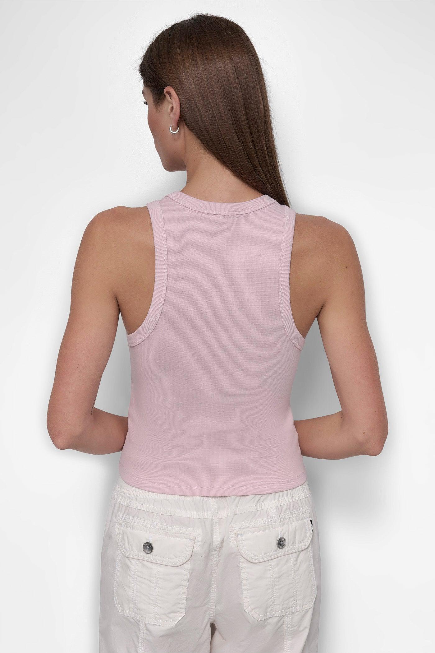 RIBBED HIGH NECK TANK Product Image