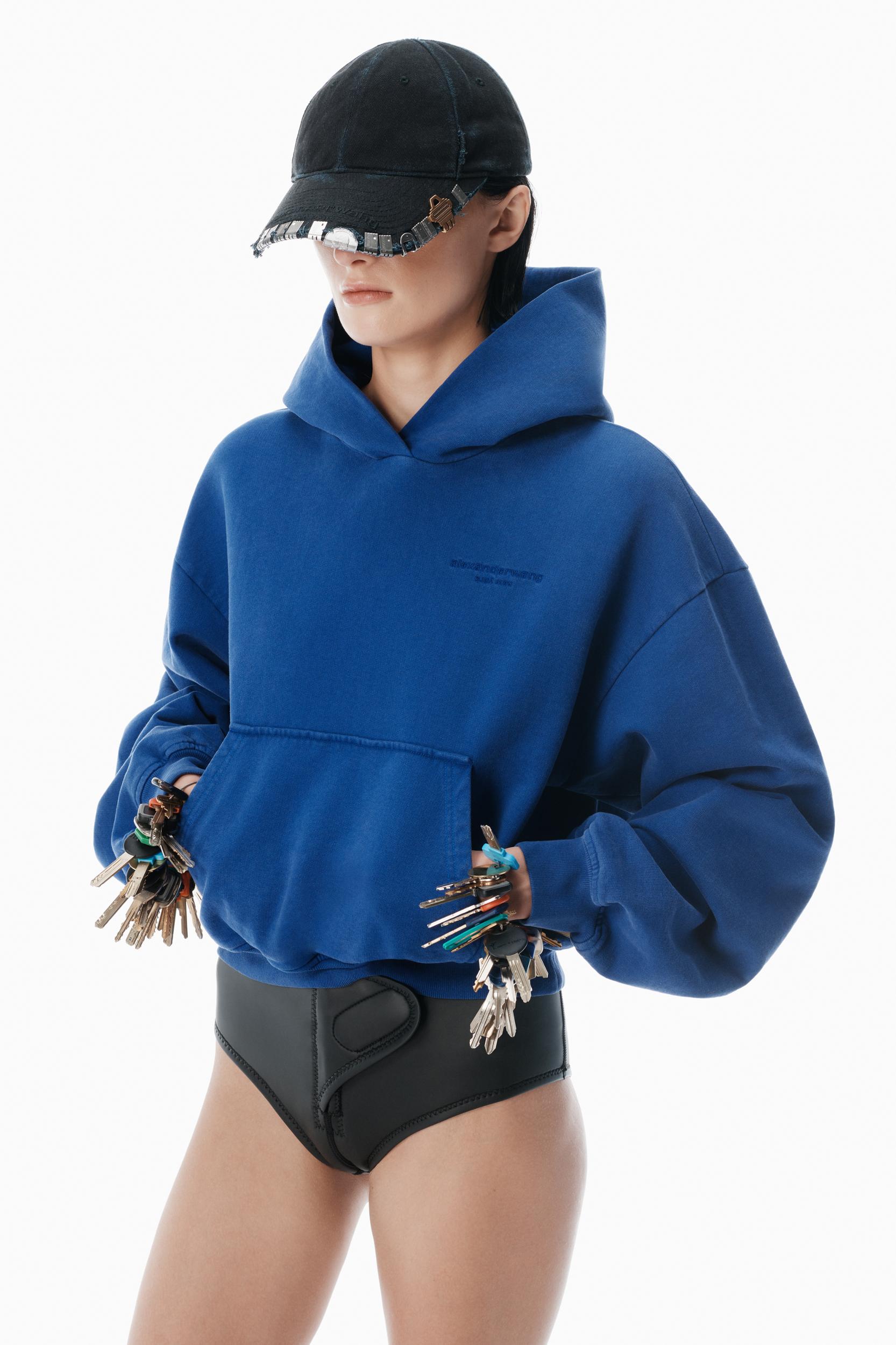 Blue Bubble Logo Hoodie Product Image