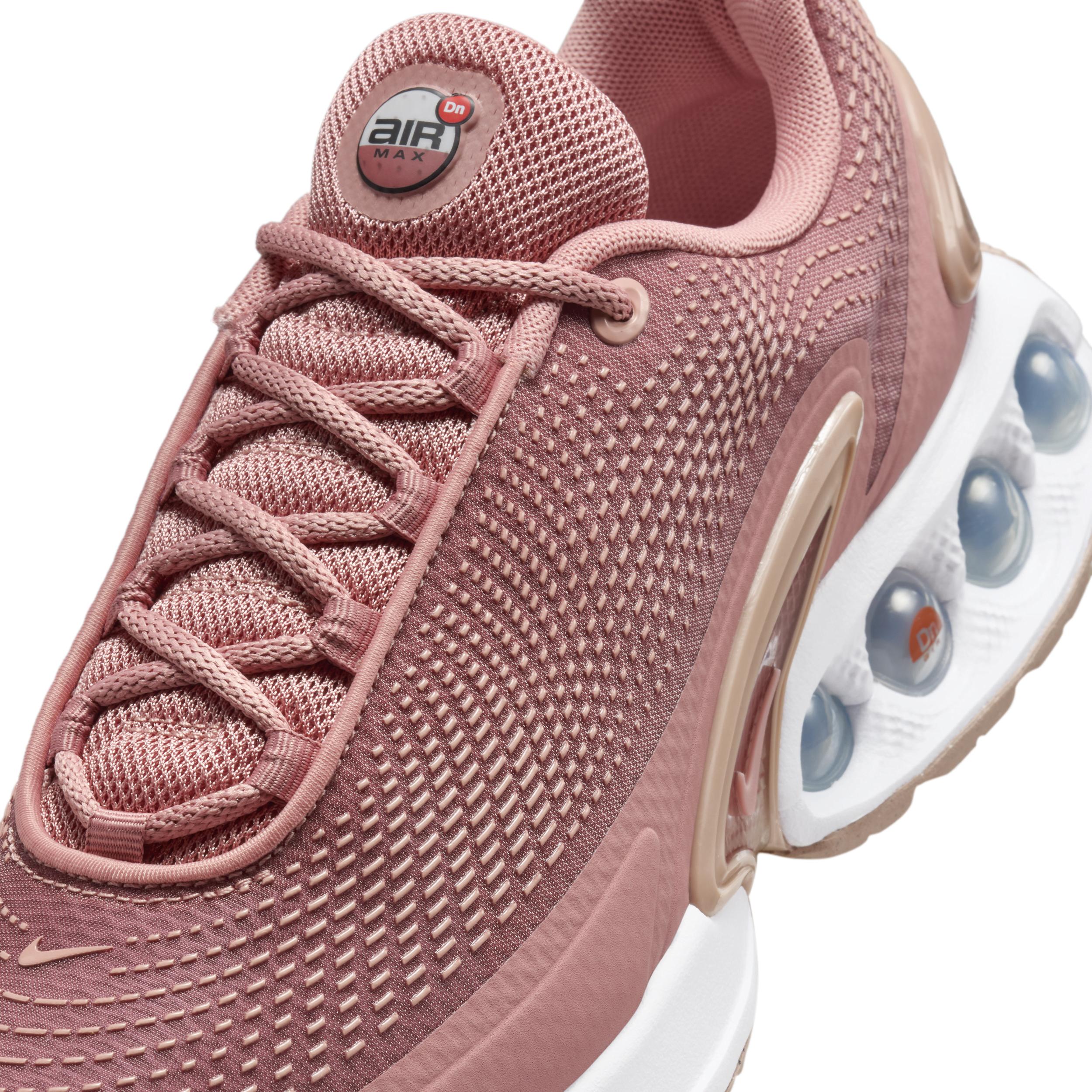 Nike Womens Nike Air Max DN - Womens Running Shoes Red Stardust/Rose Whisper/Canyon Rust Product Image