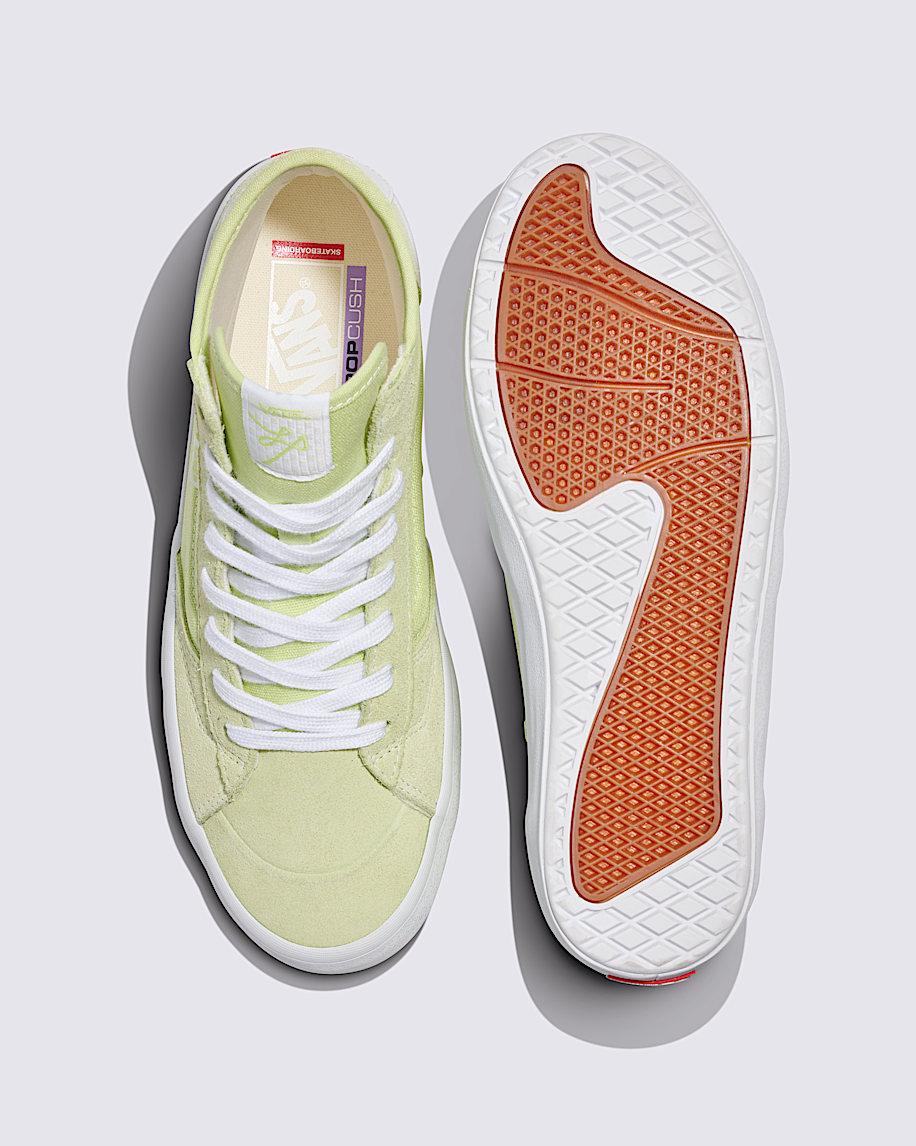 Skate Lizzie Shoe in Shadow Lime Green| Vans US Product Image