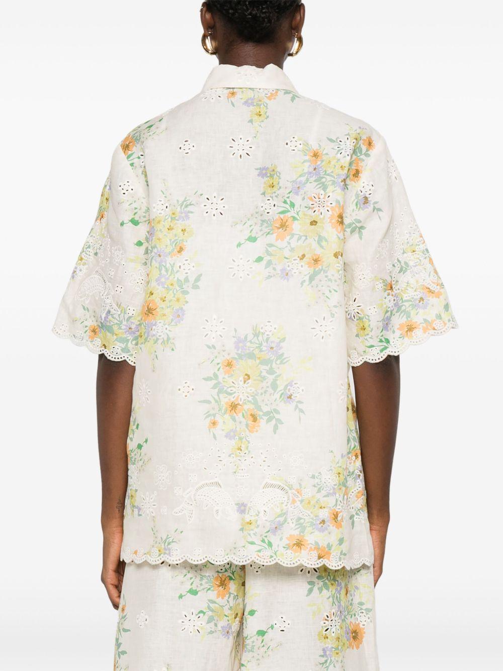 floral-print shirt Product Image