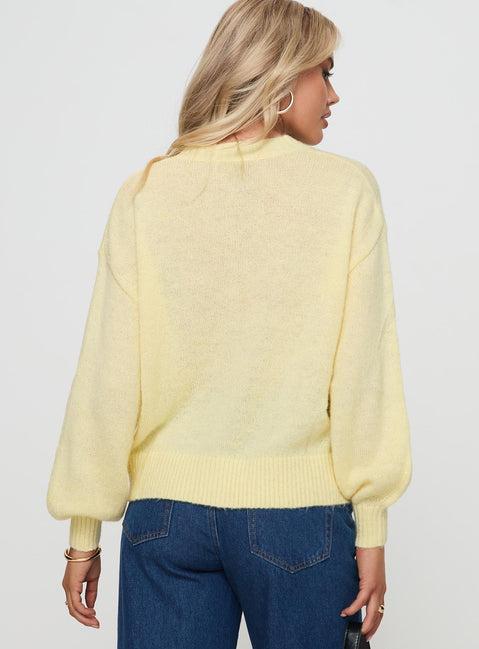 Sunbeam Cardigan Yellow Product Image