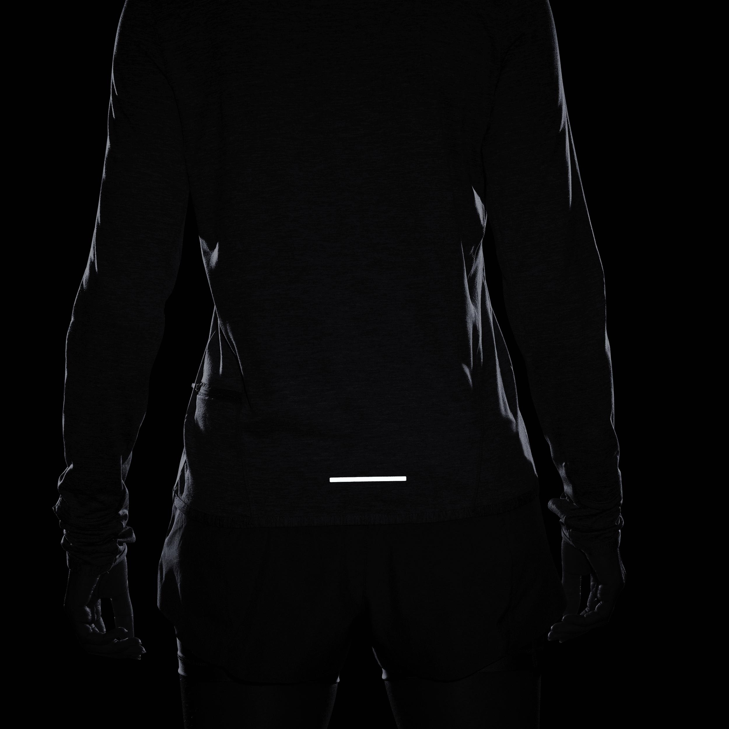 Nike Womens Dri-FIT Swift Element UV Crew-Neck Running Top | FB4297-084 Product Image