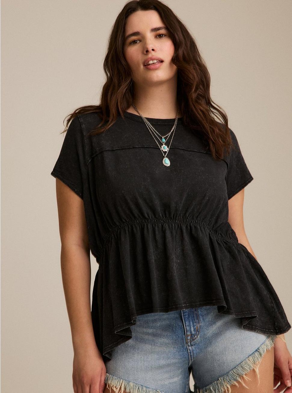 Festi Smocked Tee Product Image