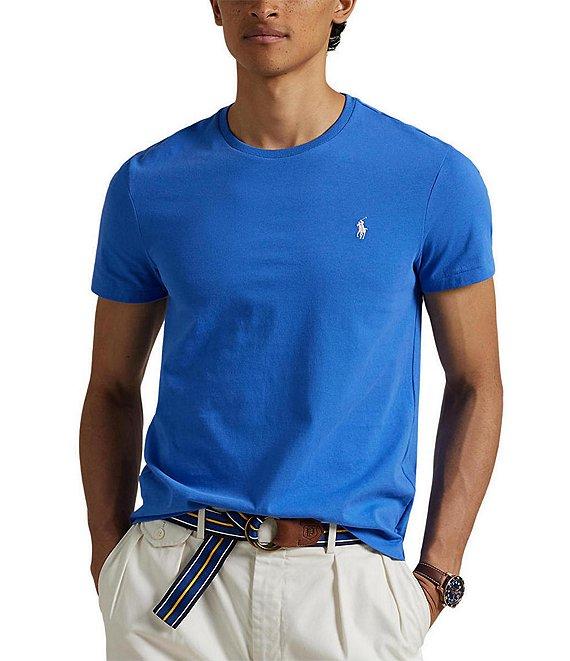 Polo Ralph Lauren Custom Slim Fit Jersey Crewneck Short Sleeve T-Shirt Product Image