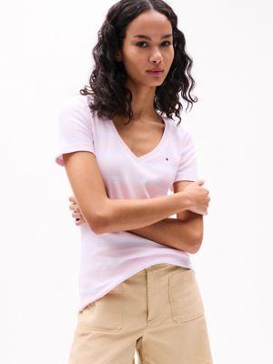 V-Neck Stripe Favorite T-Shirt Product Image