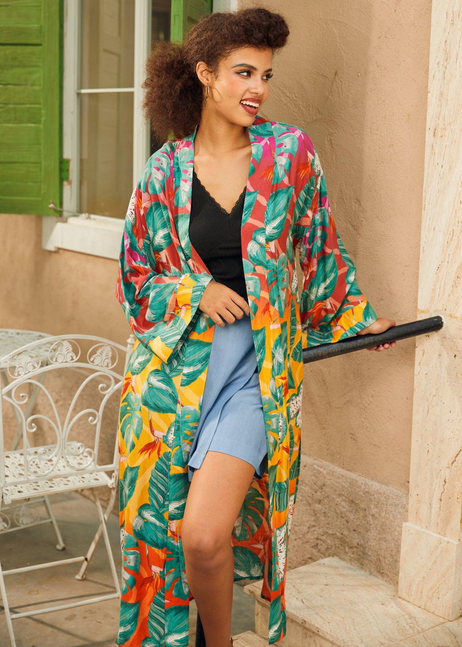 Old School Opulence Kimono Product Image