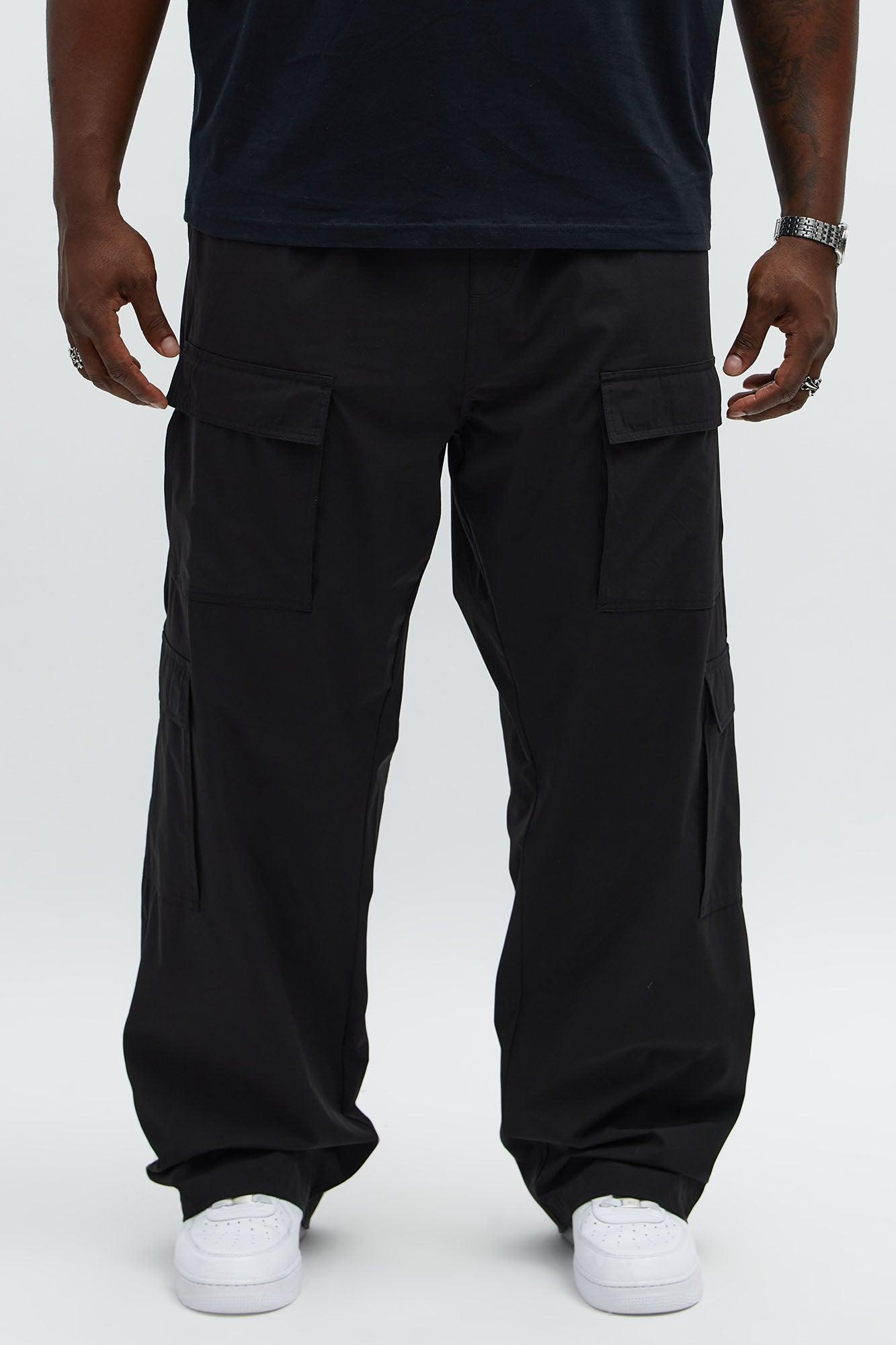 Straight Many Phases Cargo Pants - Black Product Image