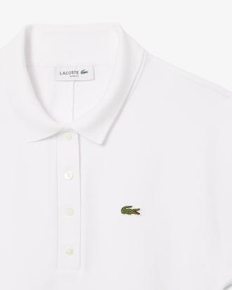 Slim Fit Adjustable Piqué Polo Shirt Product Image