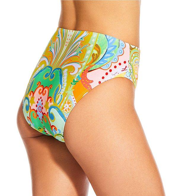 Antonio Melani Paisley High Waisted Swim Bottom Product Image