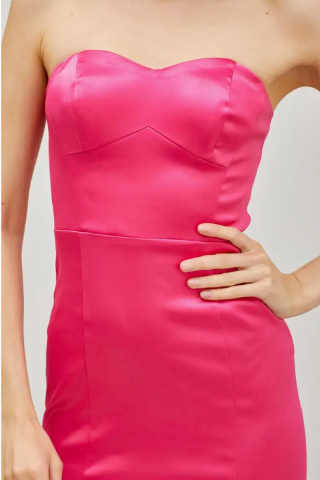 Tube Trumpet Midi Dress Product Image