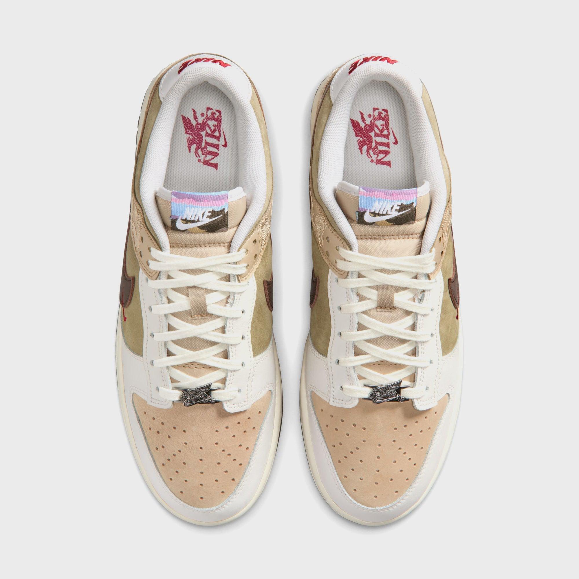 Nike Dunk Low SE - Linen / Phantom / Neutral Olive / Dark Hazel Male Product Image