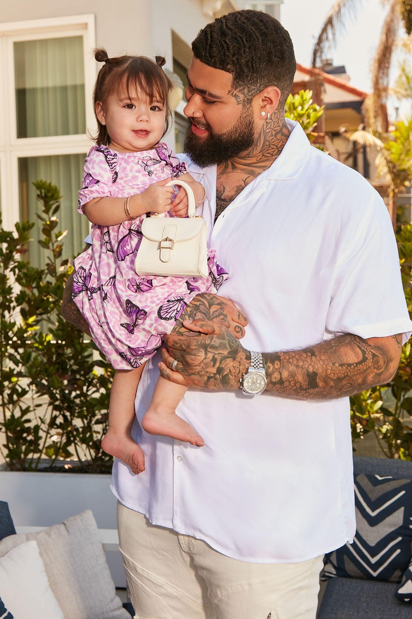 Ryland Short Sleeve Button Up Shirt - White Product Image