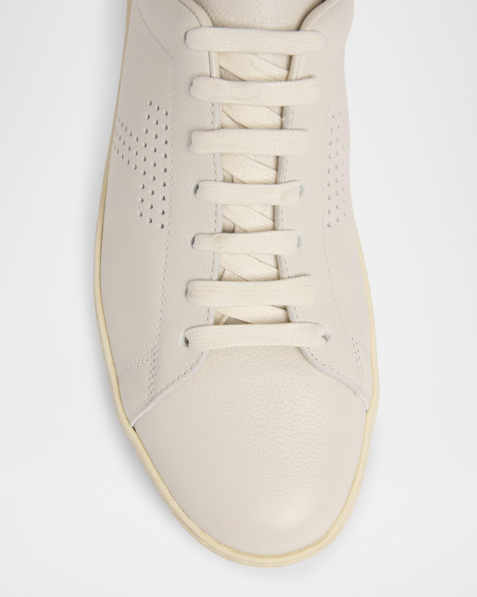 Men's Warwick Grained Leather Sneakers Product Image